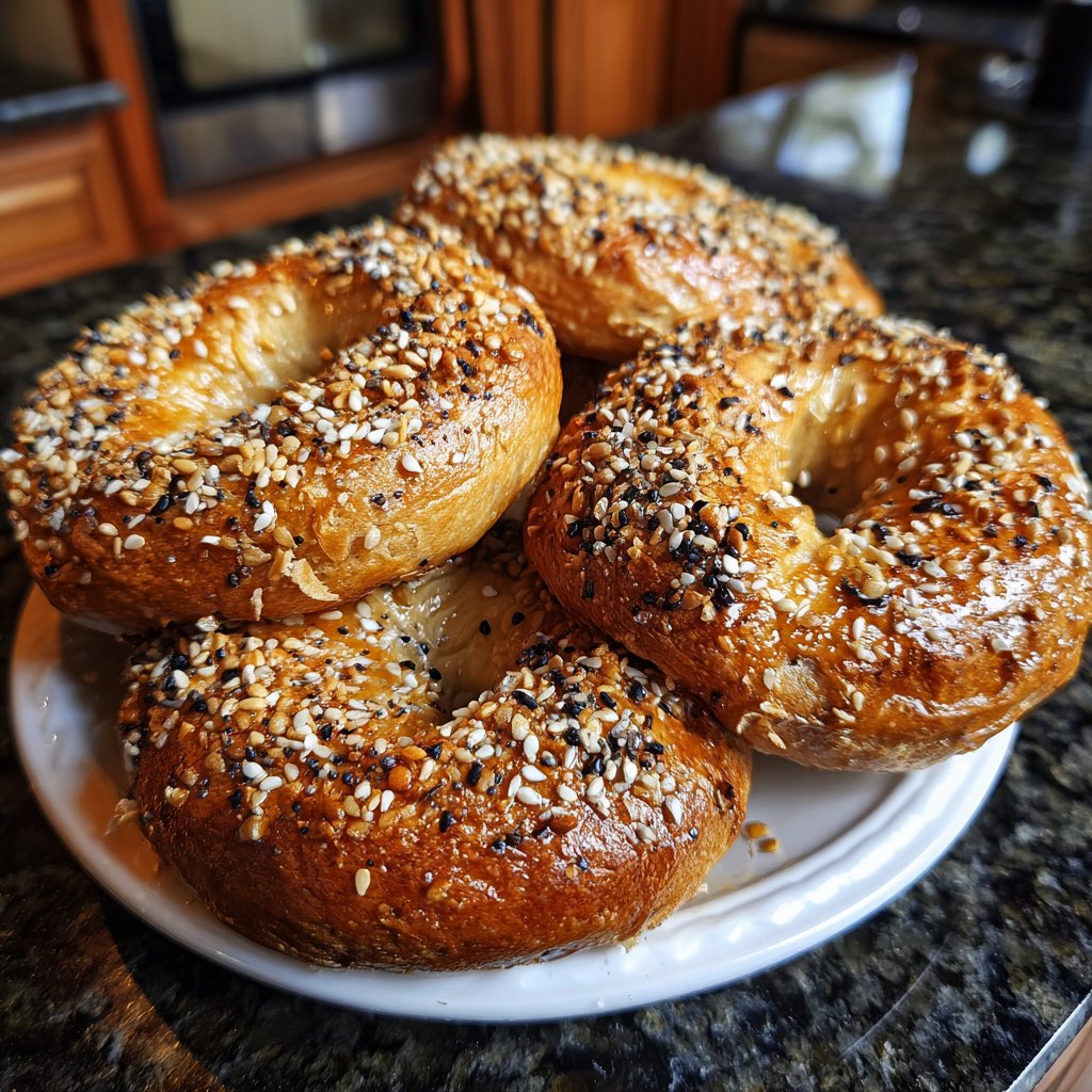 Protein Bagels With Greek Yogurt Air Fryer