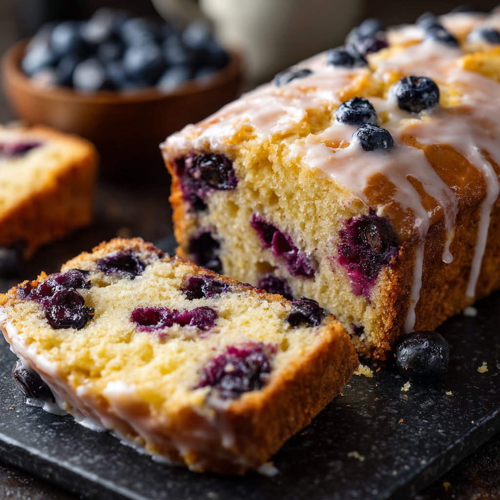 Blueberry Lemon Quick Bread