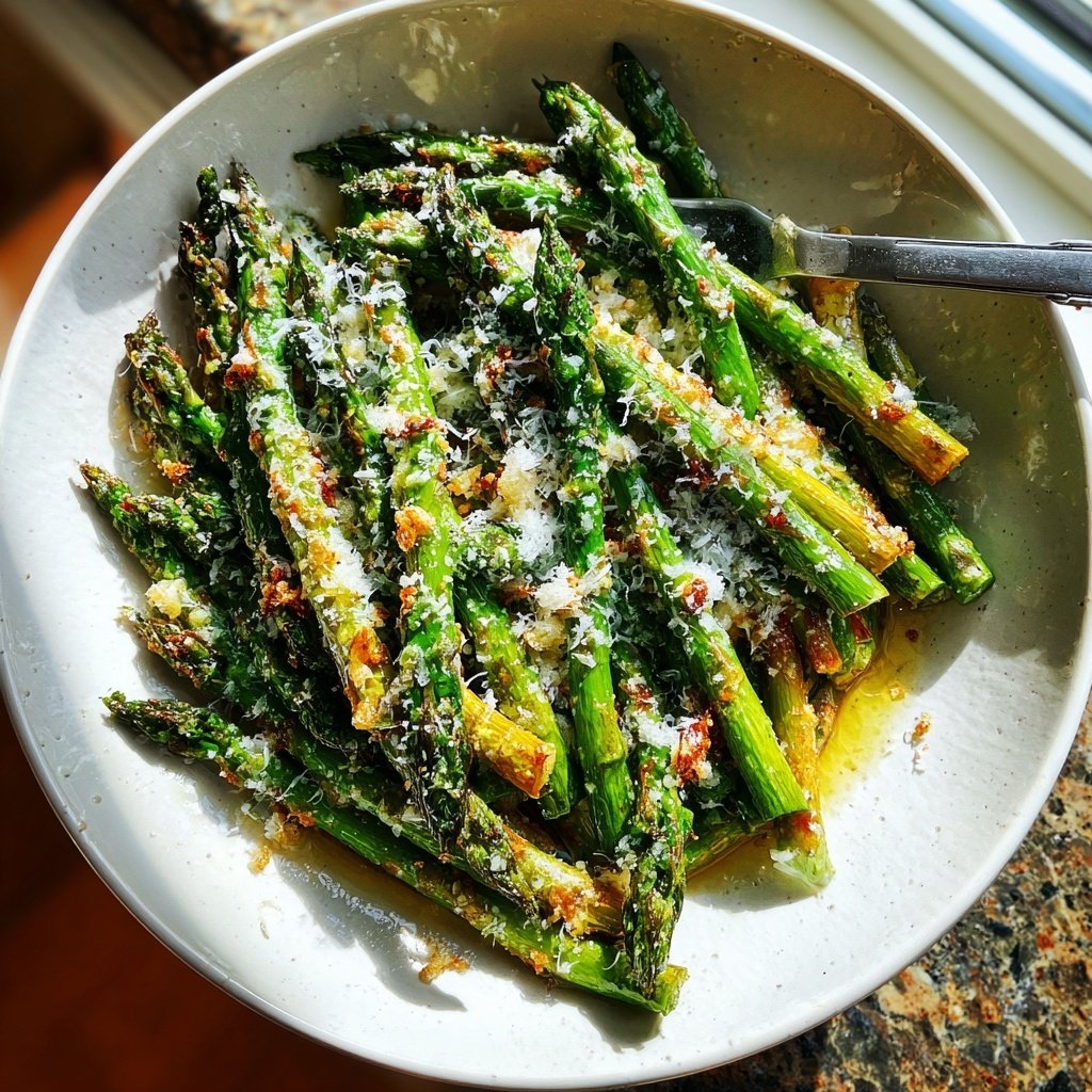 Garlic Parmesan Asparagus