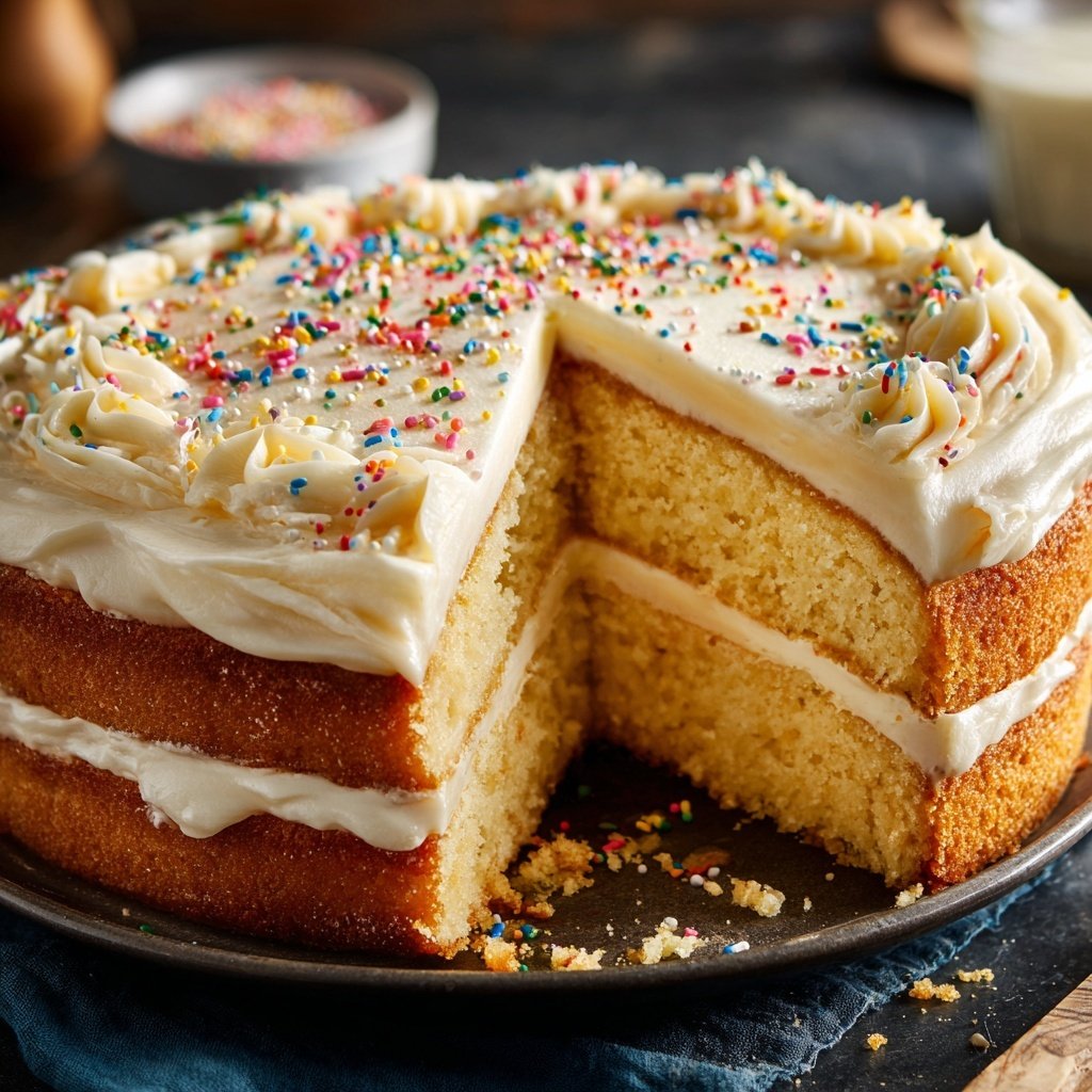 Baking & Desserts Classic Vanilla Butter Cake
