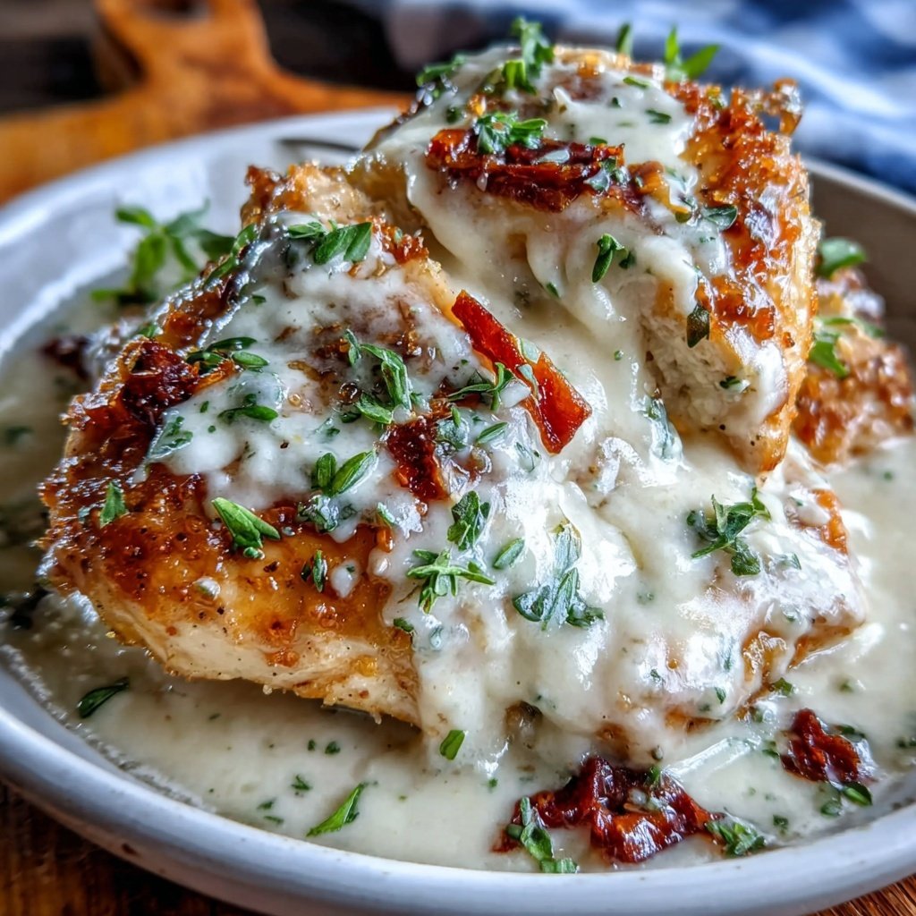 Food Recipes Creamy Parmesan Chicken