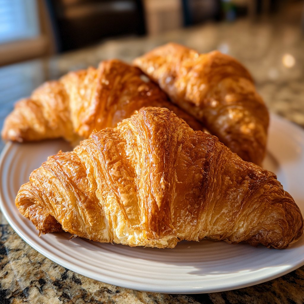Homemade Croissants Without Mixer