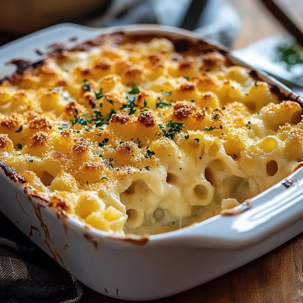Creamy Baked Mac and Cheese