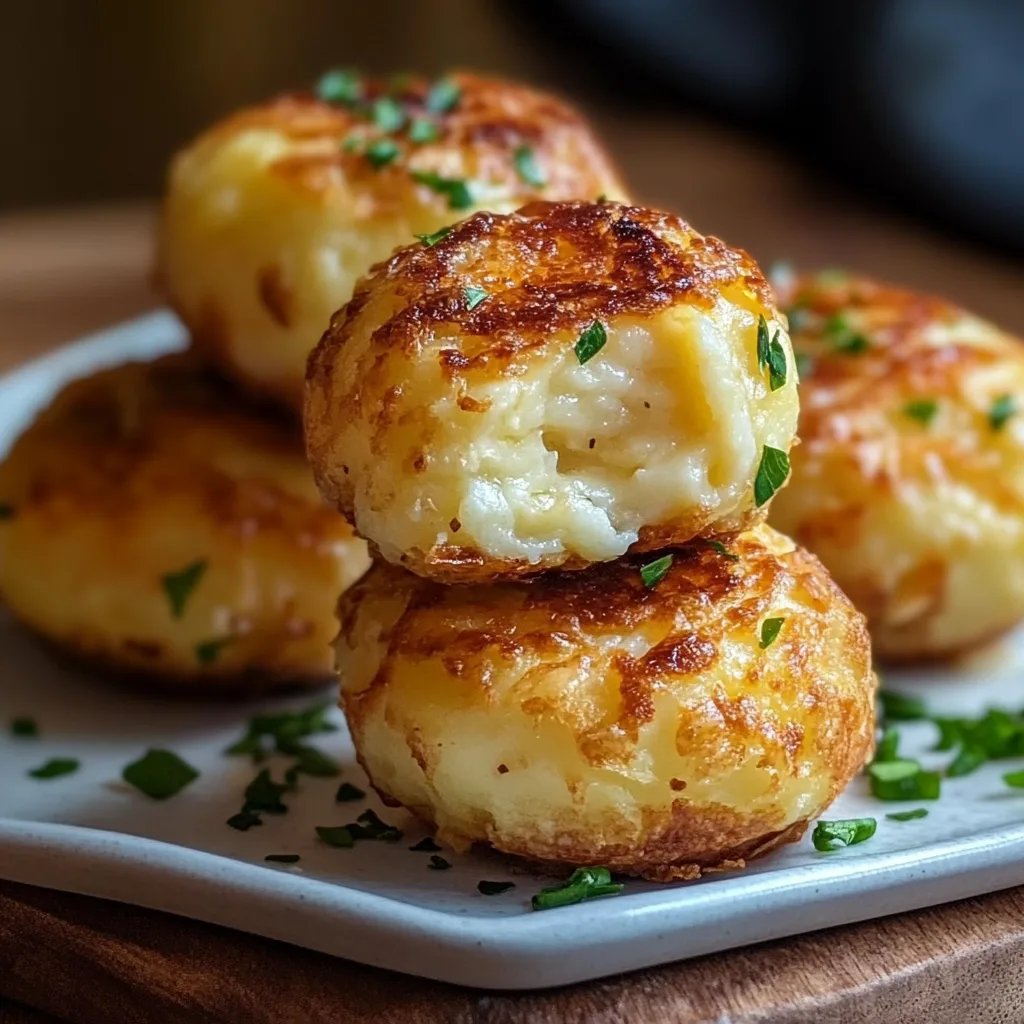 Mashed Potato Cheese Puffs